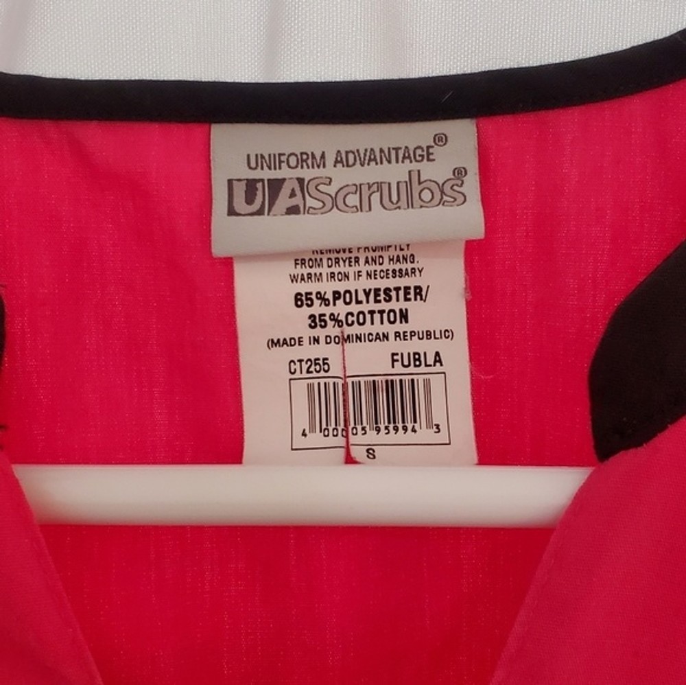 UA Scrubs Pink Scrub Set, Size Small