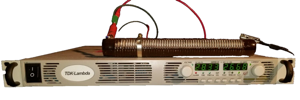 TDK-Lambda GEN50-30 Power Supply 1500W Ethernet/LAN interface 1U height 100% OK!