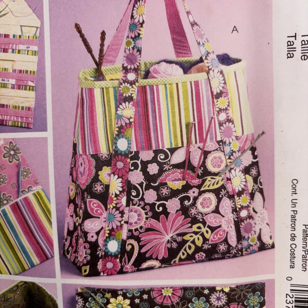 Knitting Needle Bag Sewing Pattern - McCalls Crafts