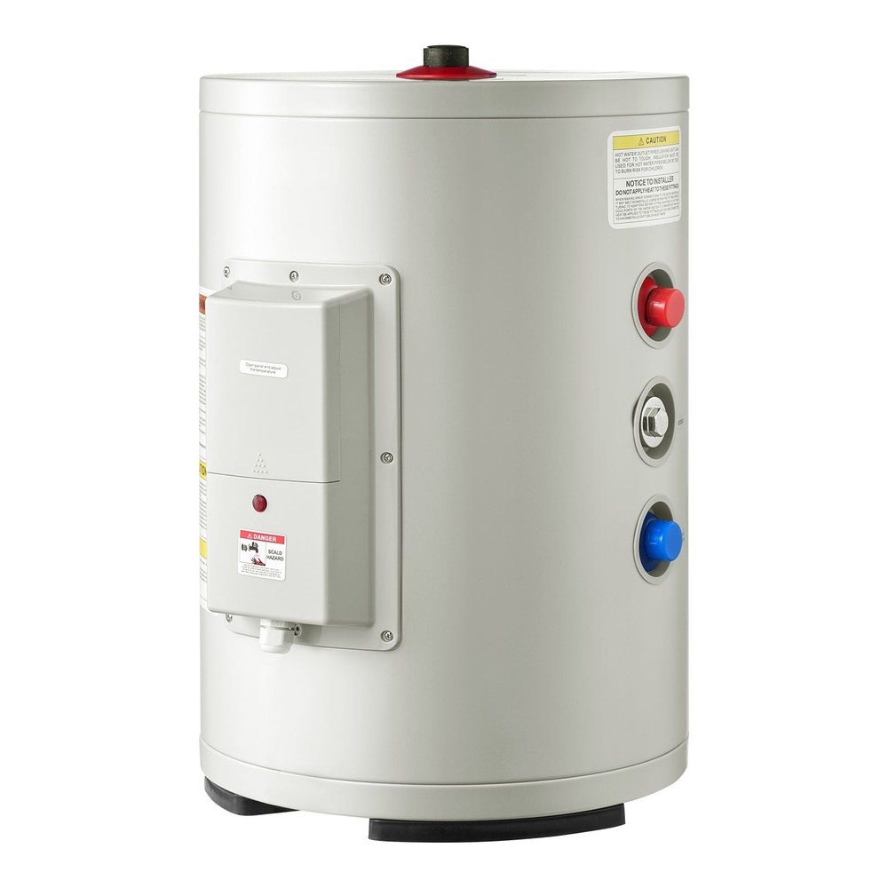 Uimoso 6-Gallon Electric Water Heater, 1600W, 120V, Compact with Safety Valve