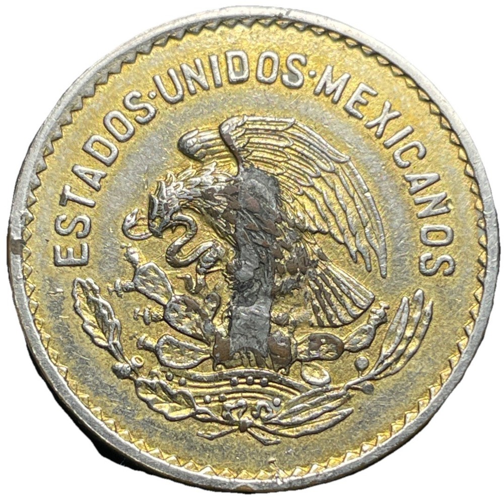 1945 Mexico Cinco Centavos