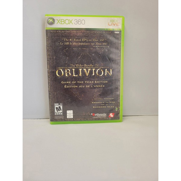 Elder Scrolls IV Oblivion GOTY Case Only