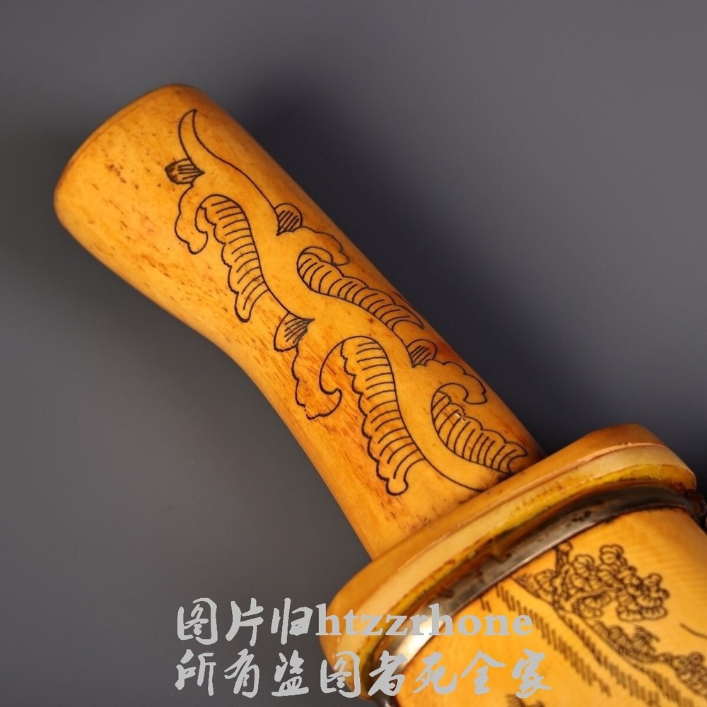 12.6" Antique Carved Home Display Collection