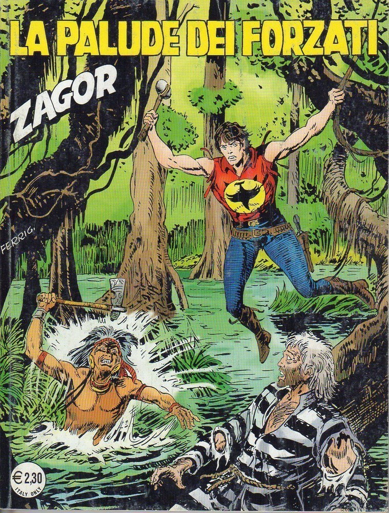 comic ZAGOR ZENITH BONELLI FIRST EDITION number 516