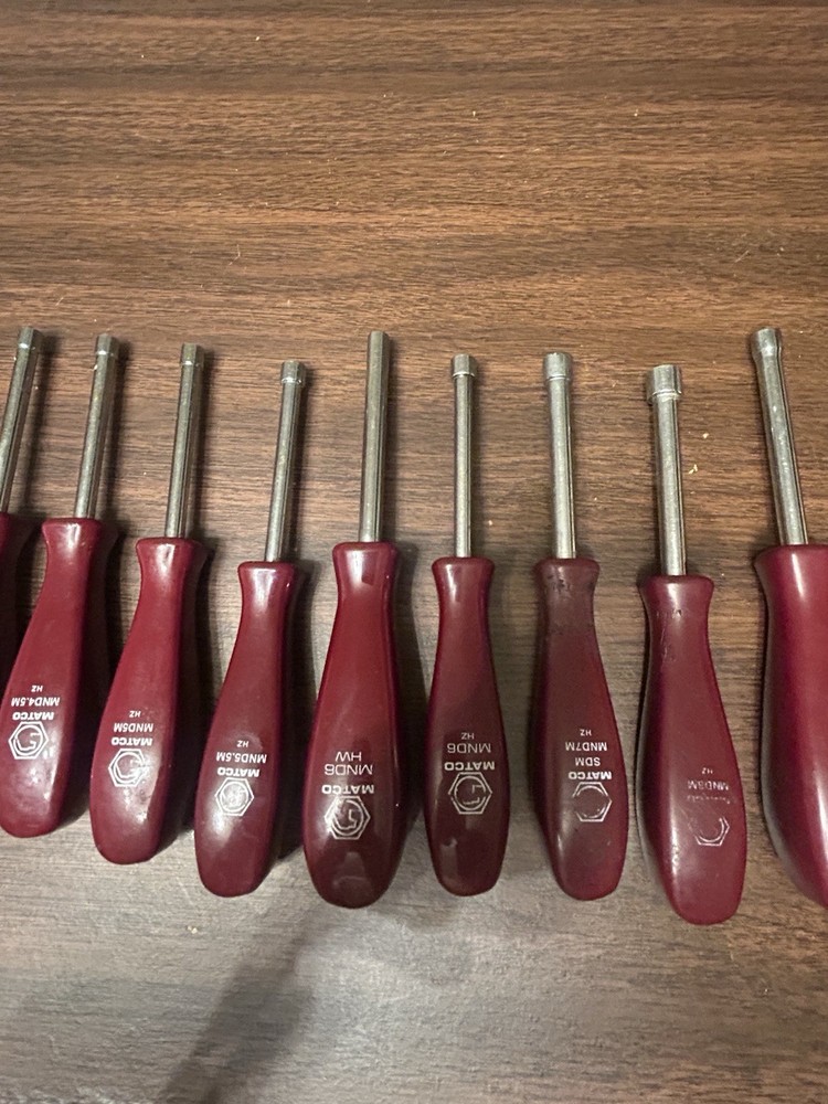 Matco 14pc Nut Grip Screwdriver Set Hard Handle