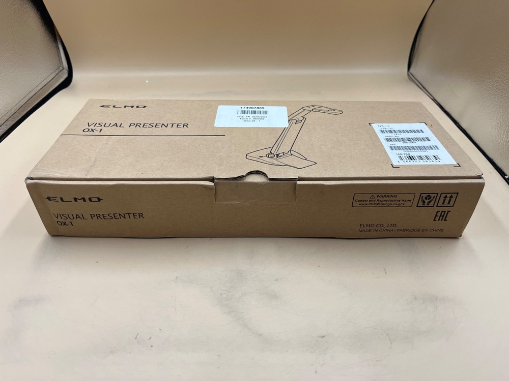 Elmo OX-1 1433 Visualiser 1080p Full HD Document Camera