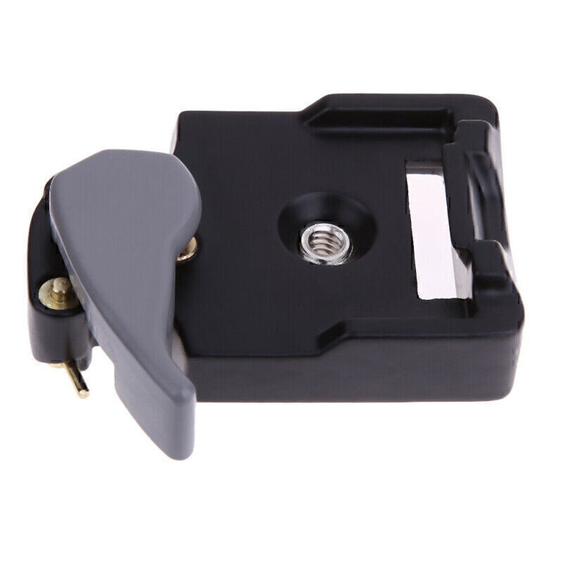 Black Camera Plate Adapter For 3/8” Nuts Plate Quick Release Connection Adapter