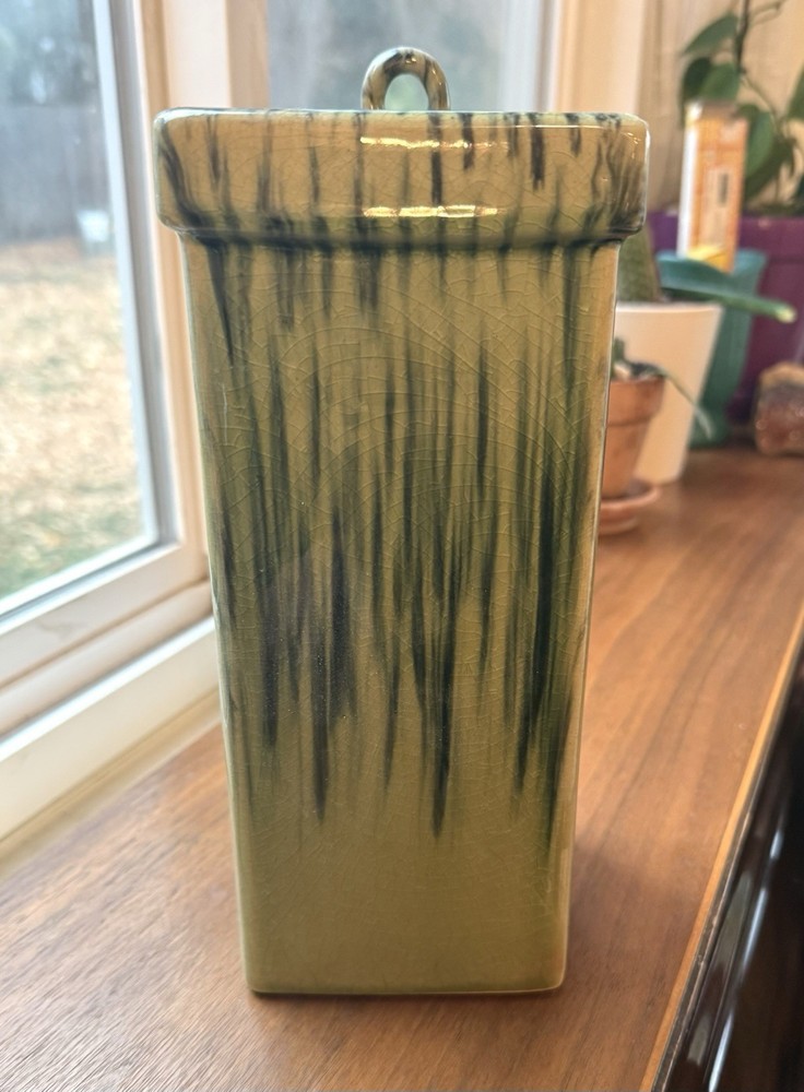Arhaus Ceramic Drip Wall Vase/Planter