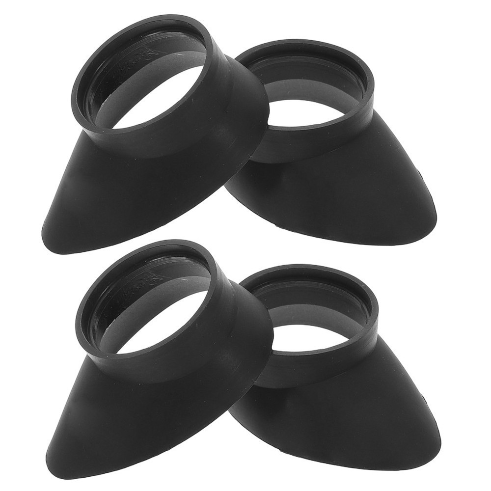 4 Pcs Microscope Eyepiece Protector Covers Spotting Shield Lens Cap