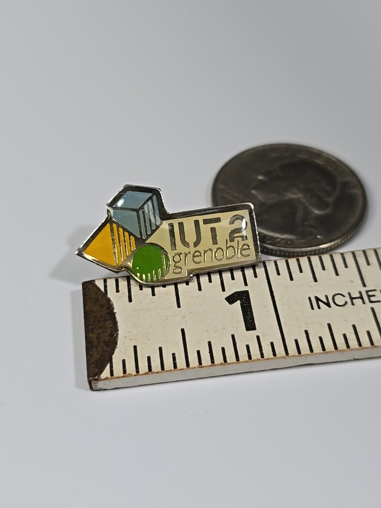 IUT2 Grenoble Lapel Pin Small Size
