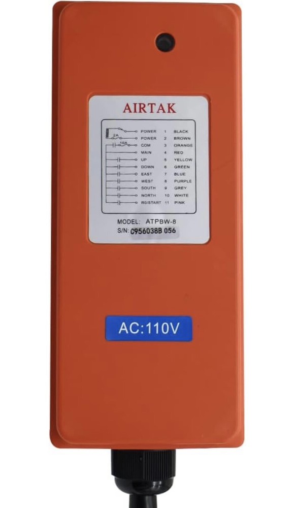 Airtak Industrial Remote Control 8-key