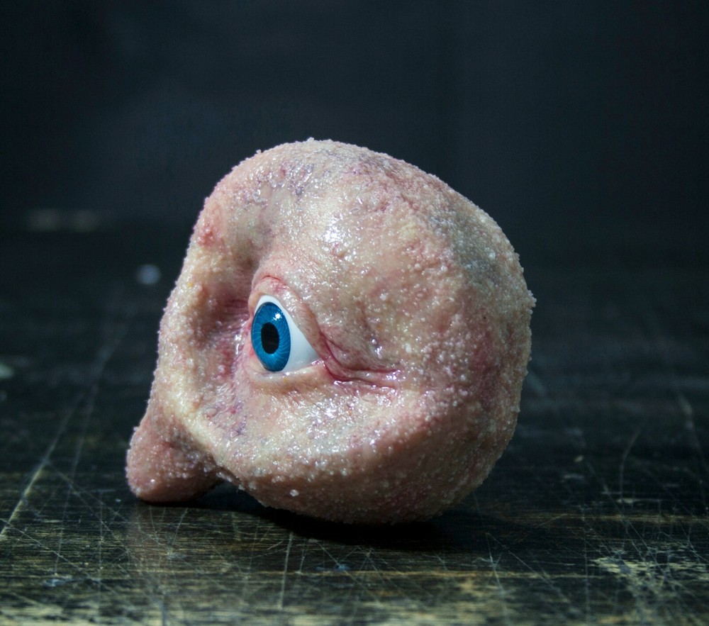 Squishy Flesh Eye Nodule with Moveable Eye