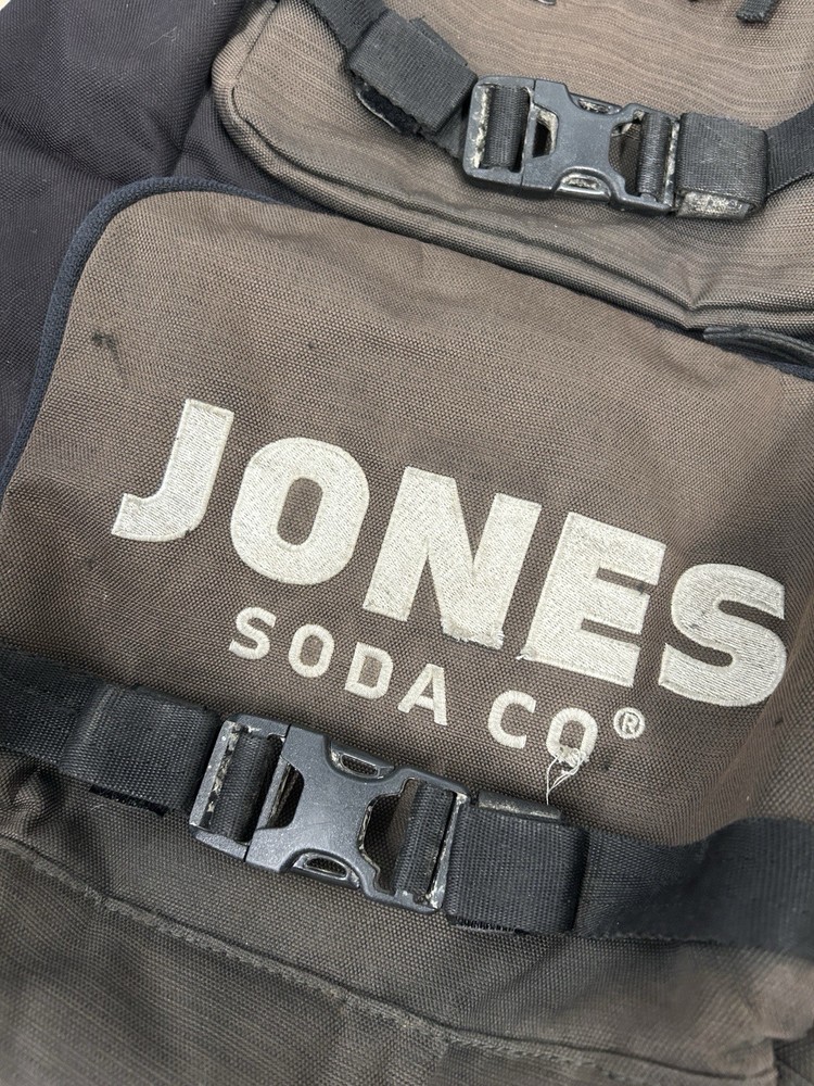 VTG Y2K Lib Tech Jones Soda Co Backpack Snowboarding Snow GNU