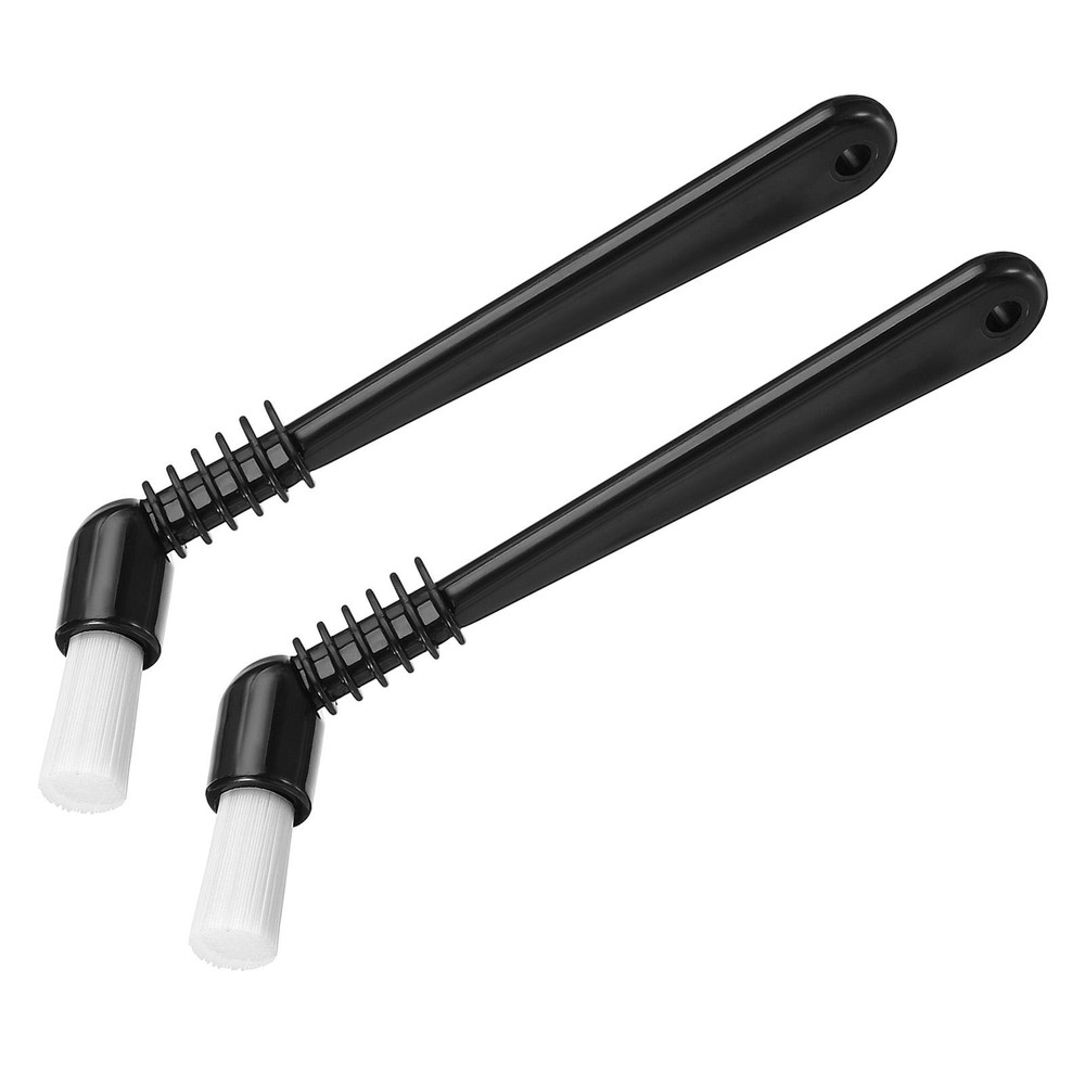 Coffee Espresso Brush 2 Pack Coffee Grinder Brush Coffee Cleaning Tool White