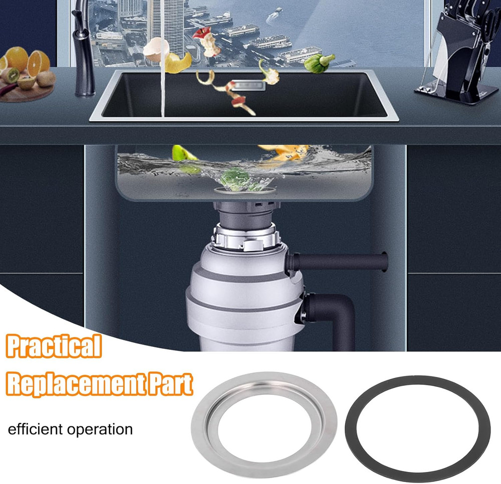 140Mm Food Disposer Adapter, 140 to 110Mm Garbage Disposal Adapter Waste Disposa