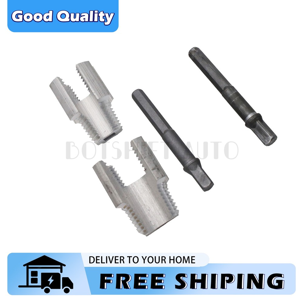 NEW For PVC Pipe Threader Manual Internal External Threading Tool Kit Set US