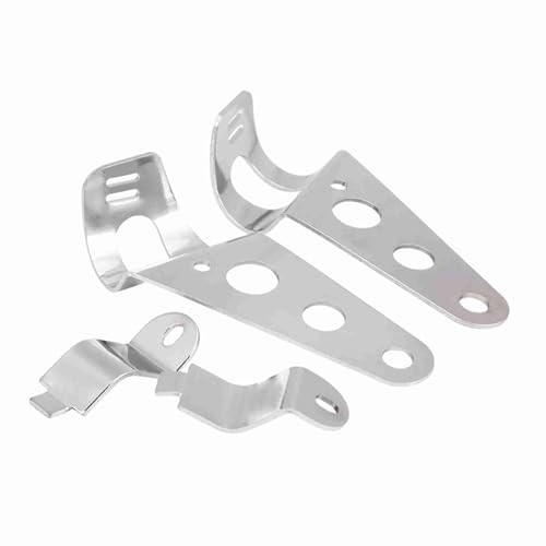 Headlight Mount Brackets, Motorcycle Fork Mount Brackets for 28mm 34mm Fork