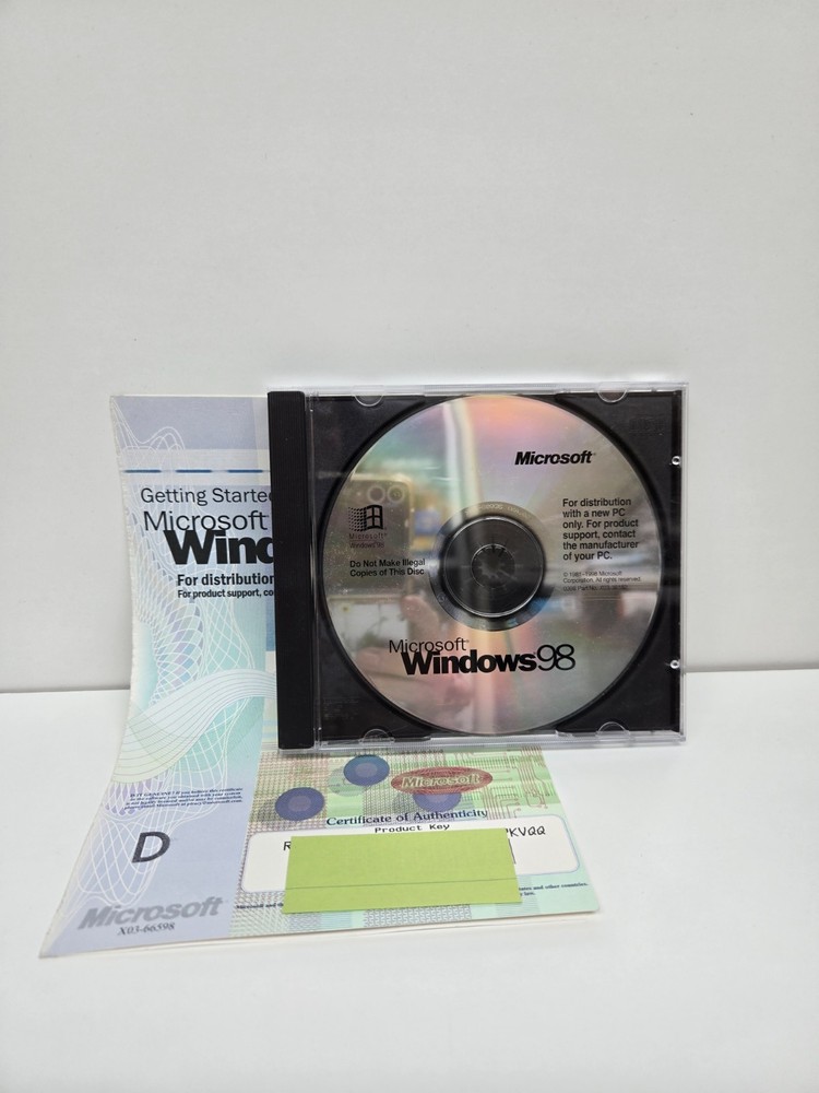 Microsoft Windows 98 _ Full Version