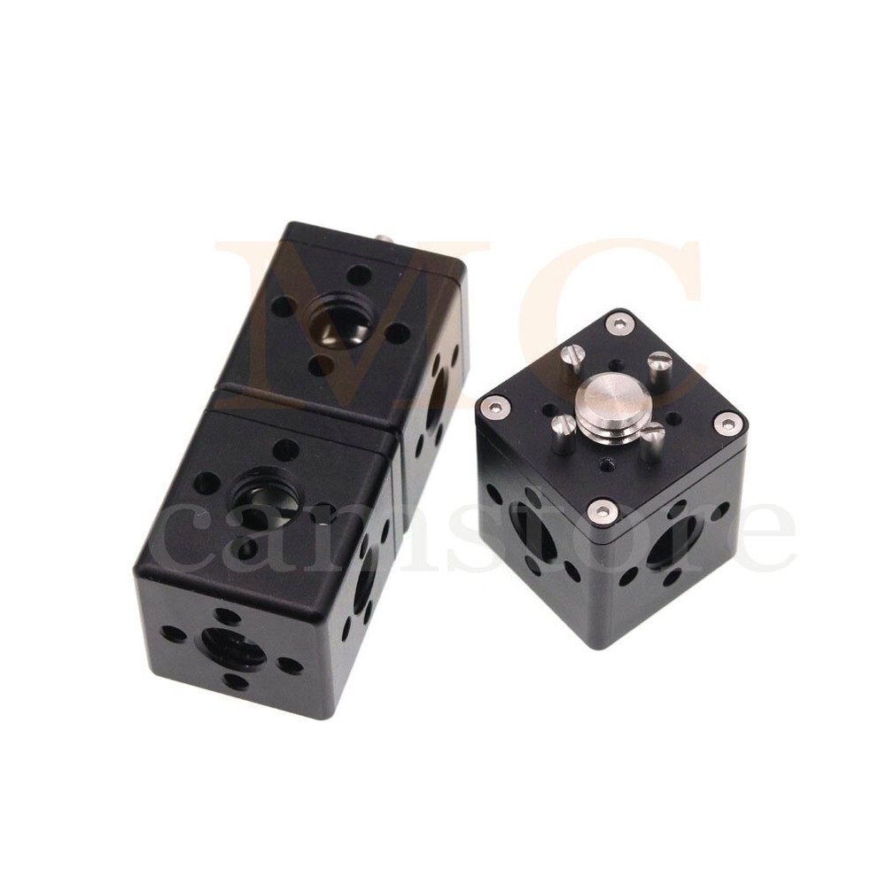 Camera 3/8 screw extension side panel kit with removable square extension handle