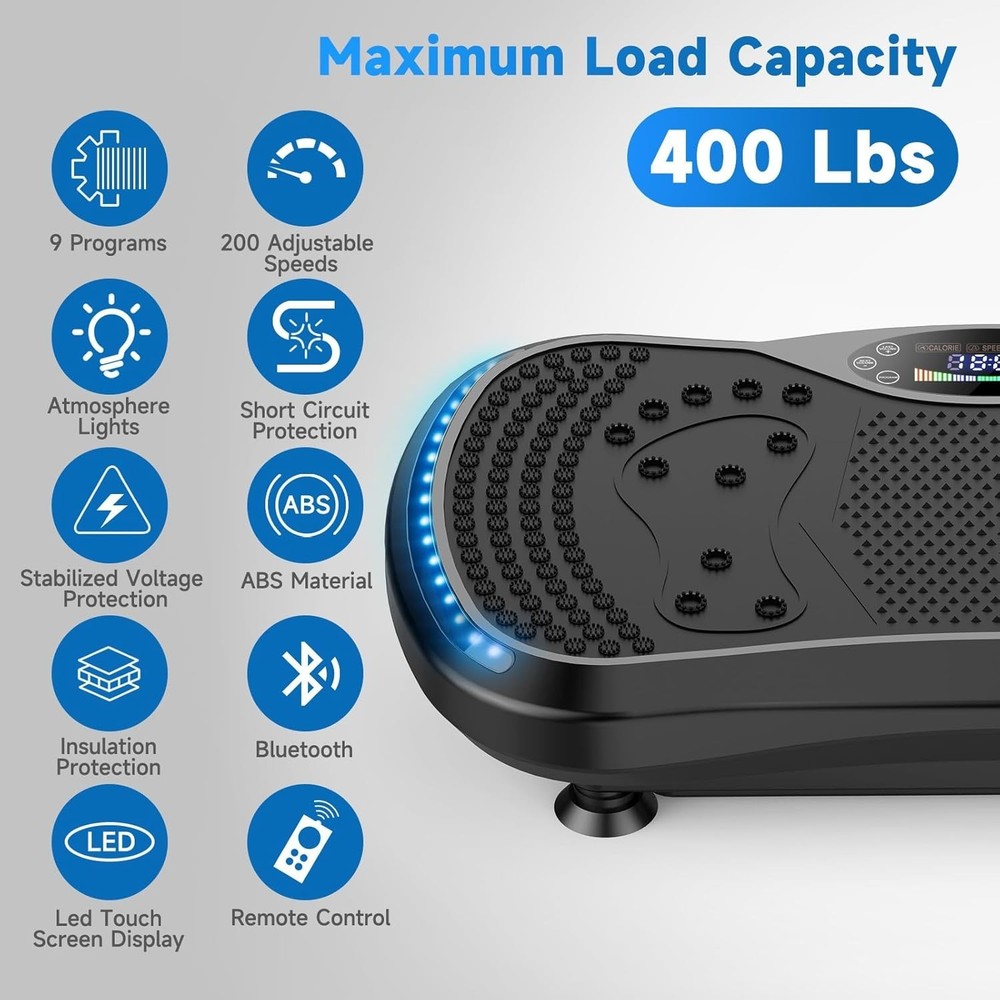 Vibration Platform for Weight Loss & Lymphatic Drainage