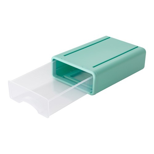 Stackable Office Storage Box W/ 6 Drawers Plastic Desktop Drawers Organizer