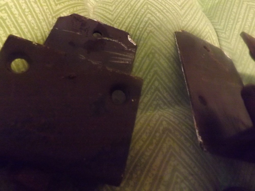 Antique barn door rollers (pair) good working order 