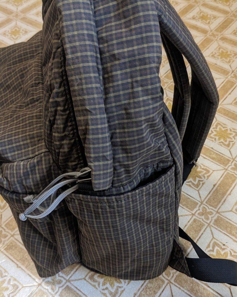 Bluelug Mini Daypack (Padded Brown Nylon Pattern)