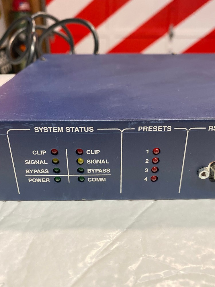 Symetrix 322 - 2 Input 2 Output Multi-Function DSP Processor With rack mount