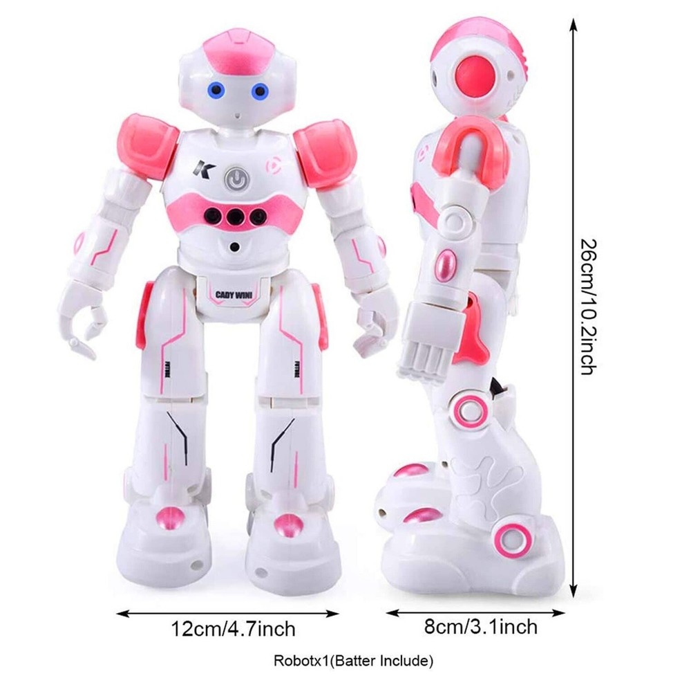 RC Robot Toys for Kids,Gesture & Sensing Programmable Remote Control Smart Robot