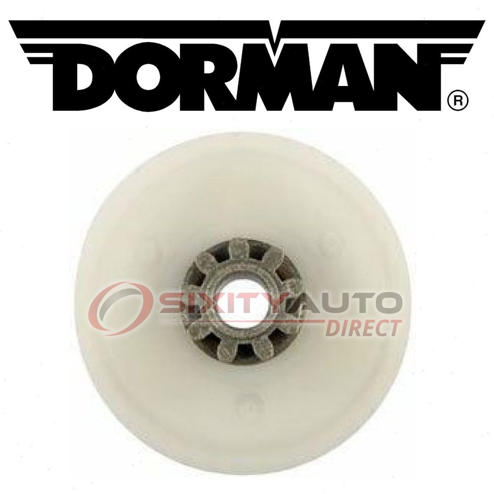 Dorman Front Left Power Window Motor Gear for 1986 Jeep Comanche Electrical kr