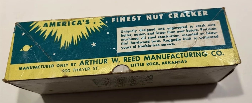 Vintage Reed Rocket Nut Cracker R-300