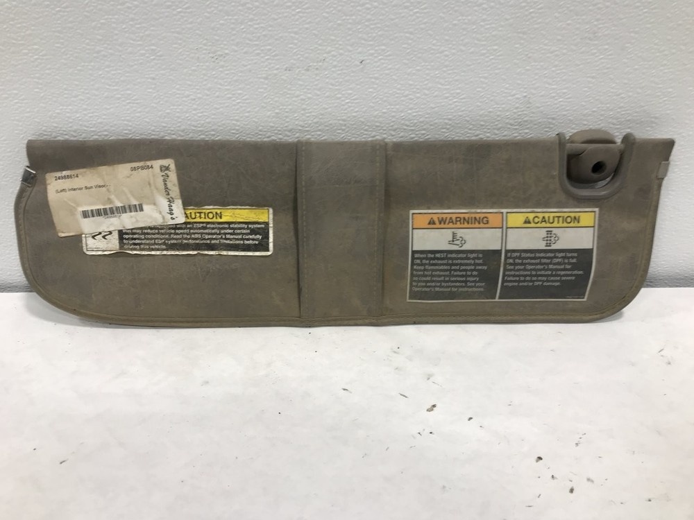 Peterbilt 367 Left/Driver Interior Sun Visor - Used