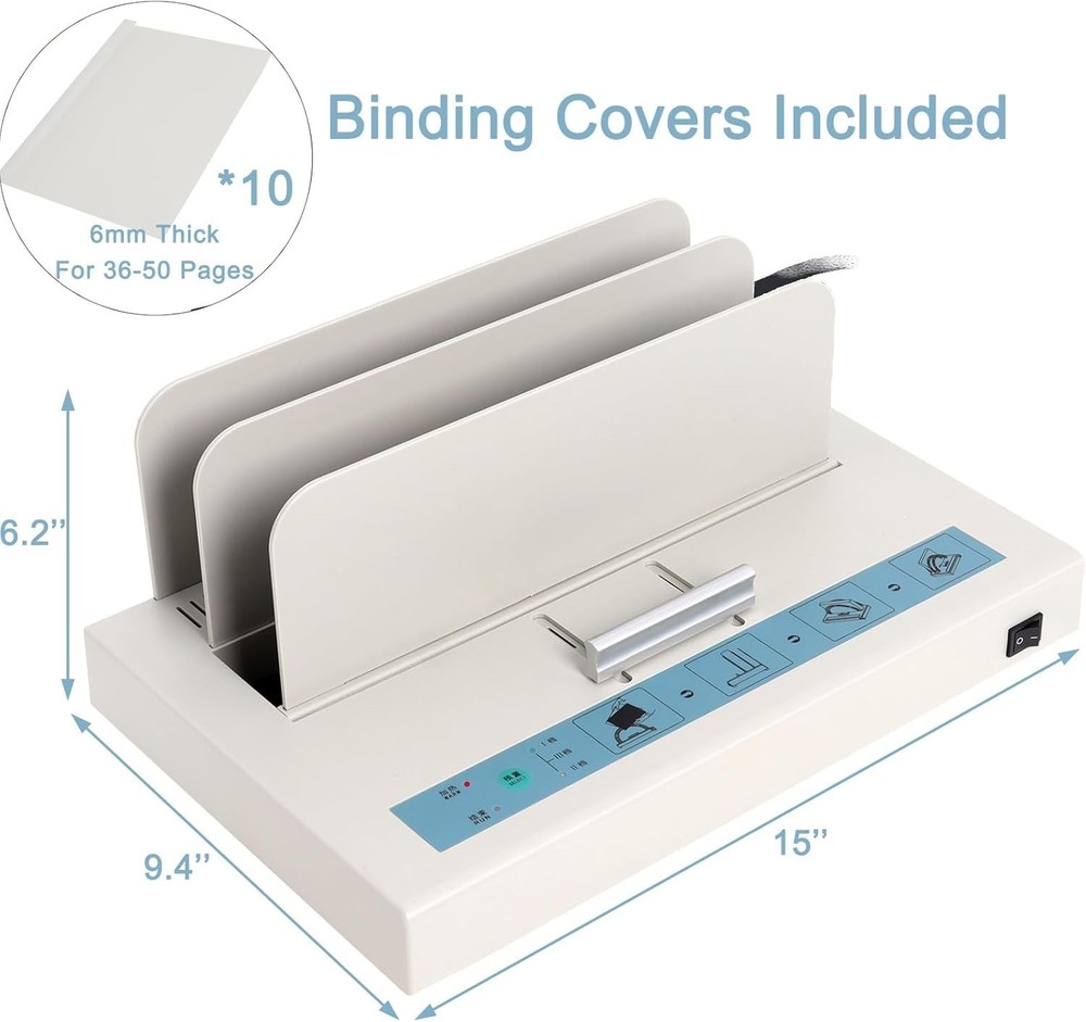 Thermal Binding Machine Book Binder 500 Sheets A3 A4 A5 Document - Mint NEW!!!