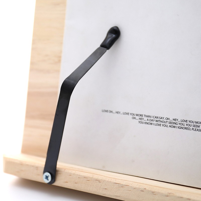 Adjustable Reading Rest Tablet Cook Home Study Room Book Holder Foldable Stand
