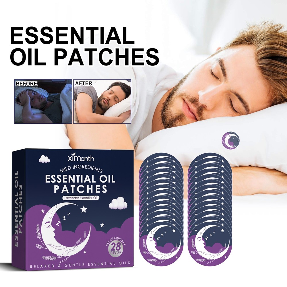 ential Oil Good Night Patch Care Helps Quily Fall Asleep