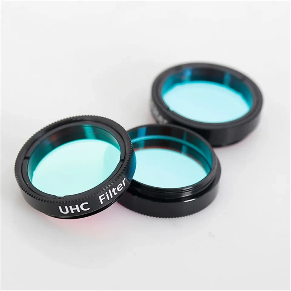 1.25" UHC Filter Improve Image Contrast Reduce Light Pollution for Telescope