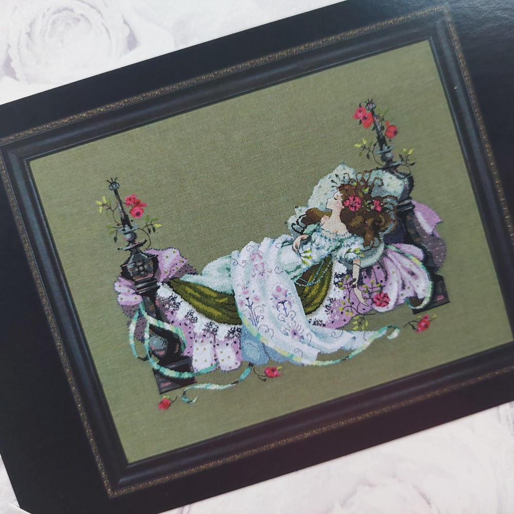 Rosamund Cross Stitch Chart Pattern Mirabilia Designs MD181