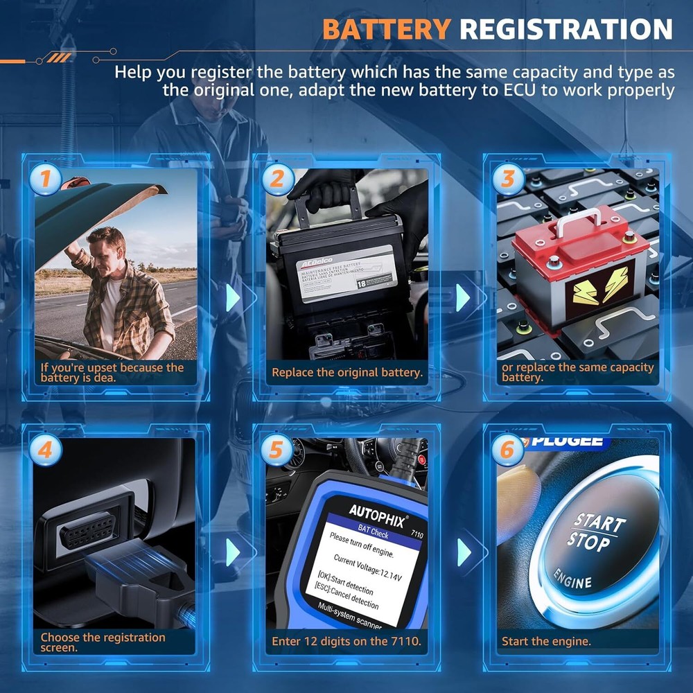 AUTOPHIX 7110 Full Systems Diagnostic Scan Tool Fit for Volvo Car Code Reader