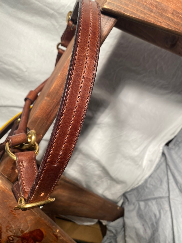 Presentation Leather Halter For Horse Size!