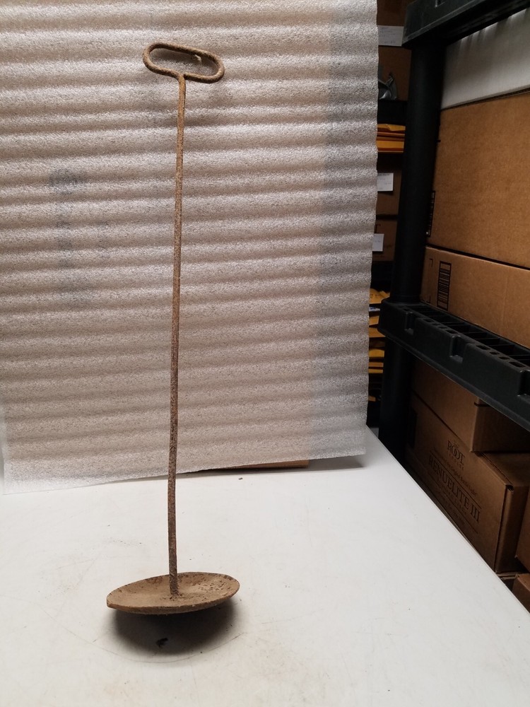 Vintage 26" Metal Cream Skimmer (V)