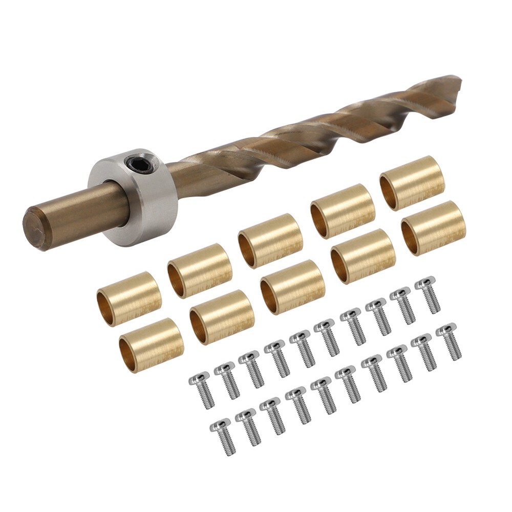 For Quadrajet Primary Bushing Kit Custom Self Guiding Drill Bit Bushings Screws