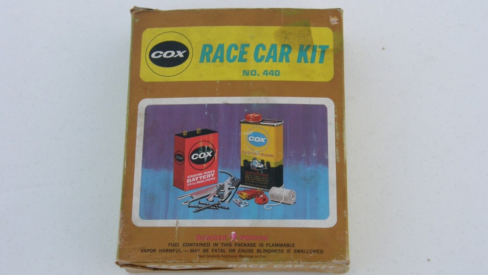 COX ELIMINATOR II Gas Powered Dragster Tether Race Car ~ Vintage Nice Untested