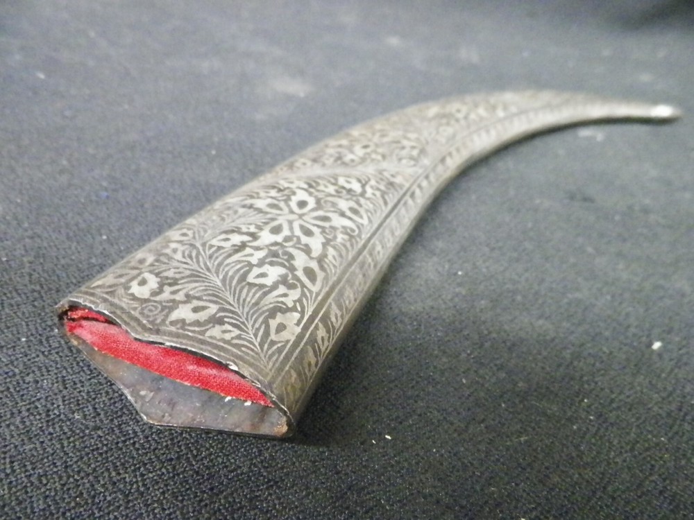 Vintage Damascus Panther Dagger