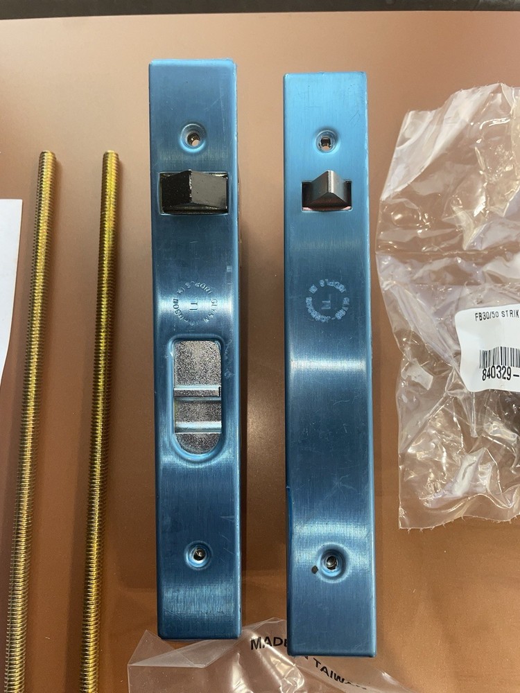 IVES FB51P-12-MD, US32D Latching and Automatic Flush Bolt