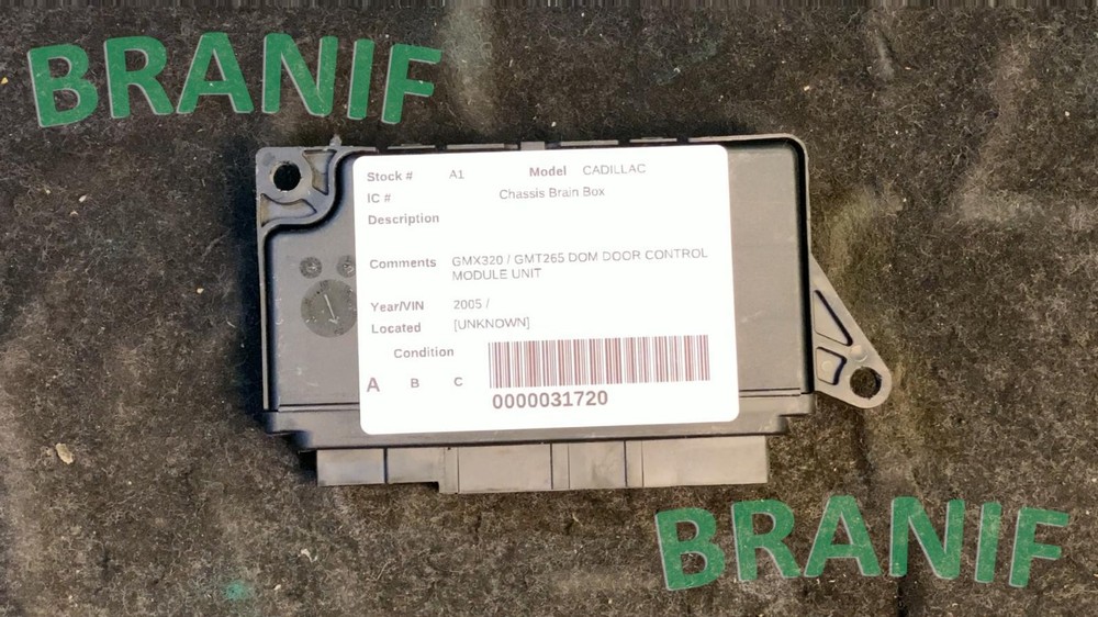 CADILLAC Door Control Module Unit GMX320 / GMT265 DOM