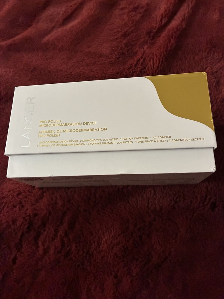 Lancer Pro Polish Electric Microdermabrasion Device White