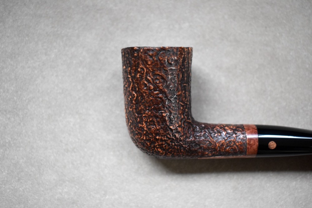 Moretti Pipe Sandblasted Freehand Bird's Eye