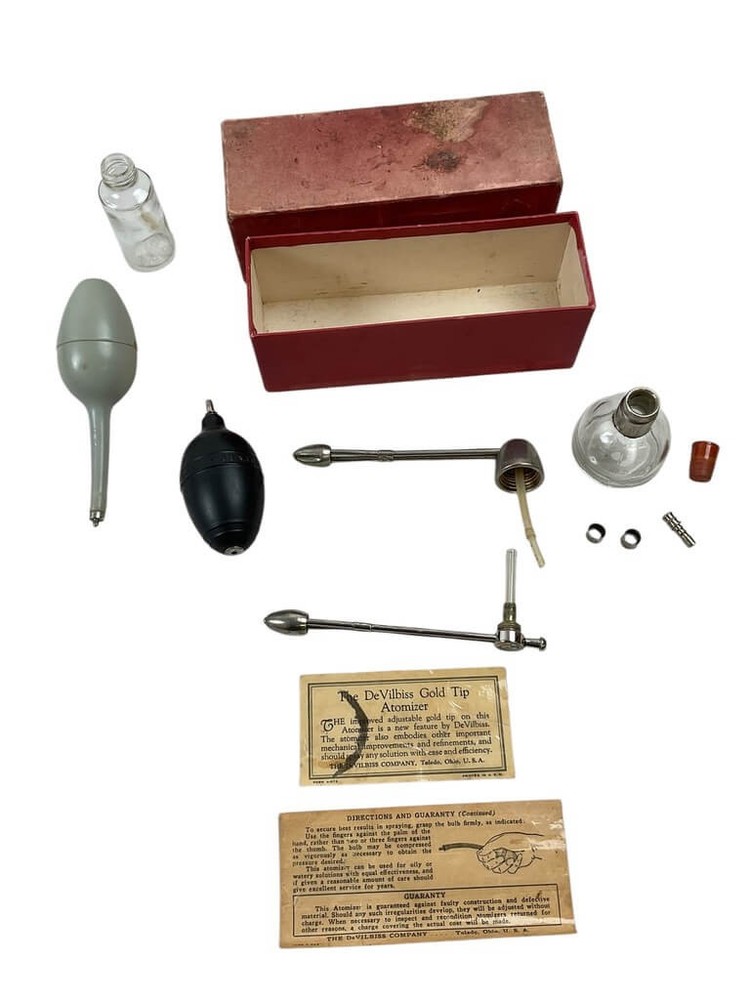 US DeVilbiss No 15 Atomizer in Original Box