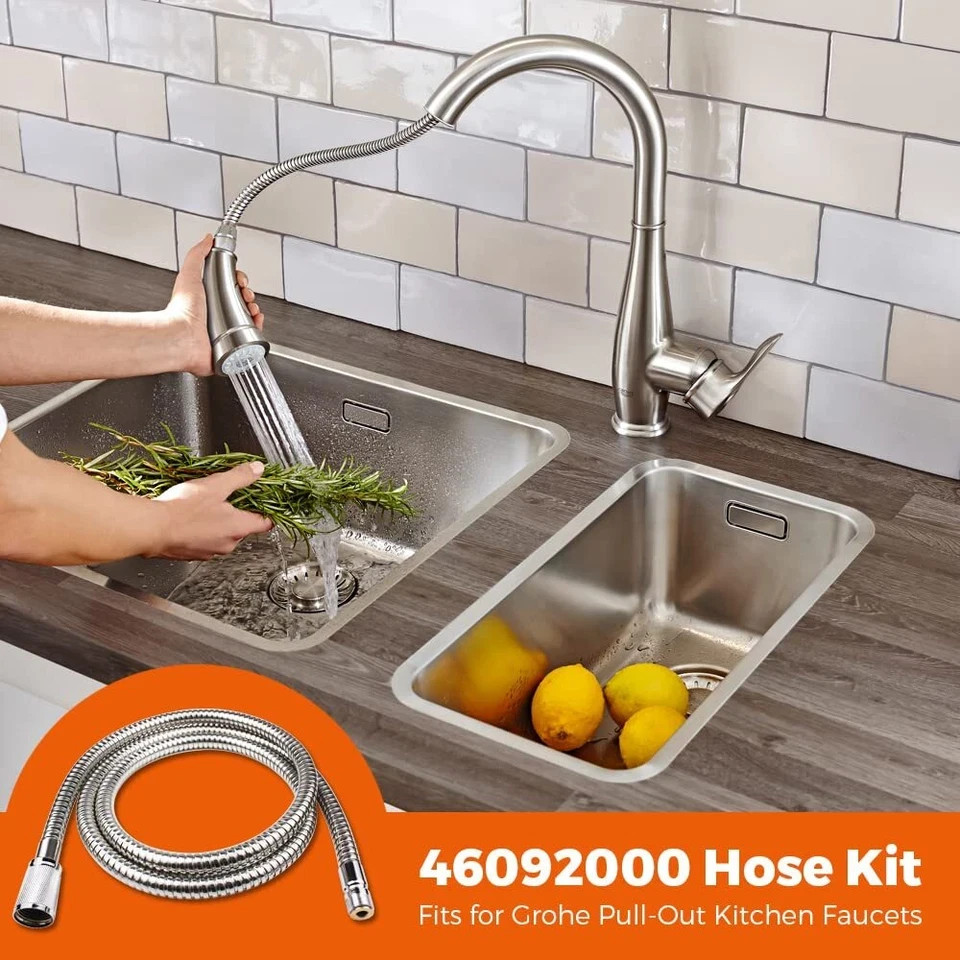 46092000 Pull Out Spray Hose for Grohe Kitchen Faucets Pull Down Kitchen