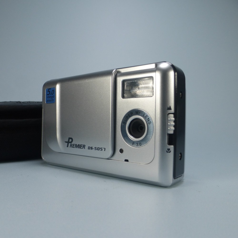 Premier DS-5057 5.0MP Compact Digital Camera Silver Tested